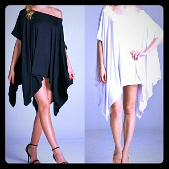 unbalanced hem flowy top - Picture 6 of 6